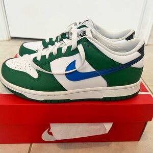 Boys Nike Dunk Low.  Size 6.5 comes with box, worn only a few times.